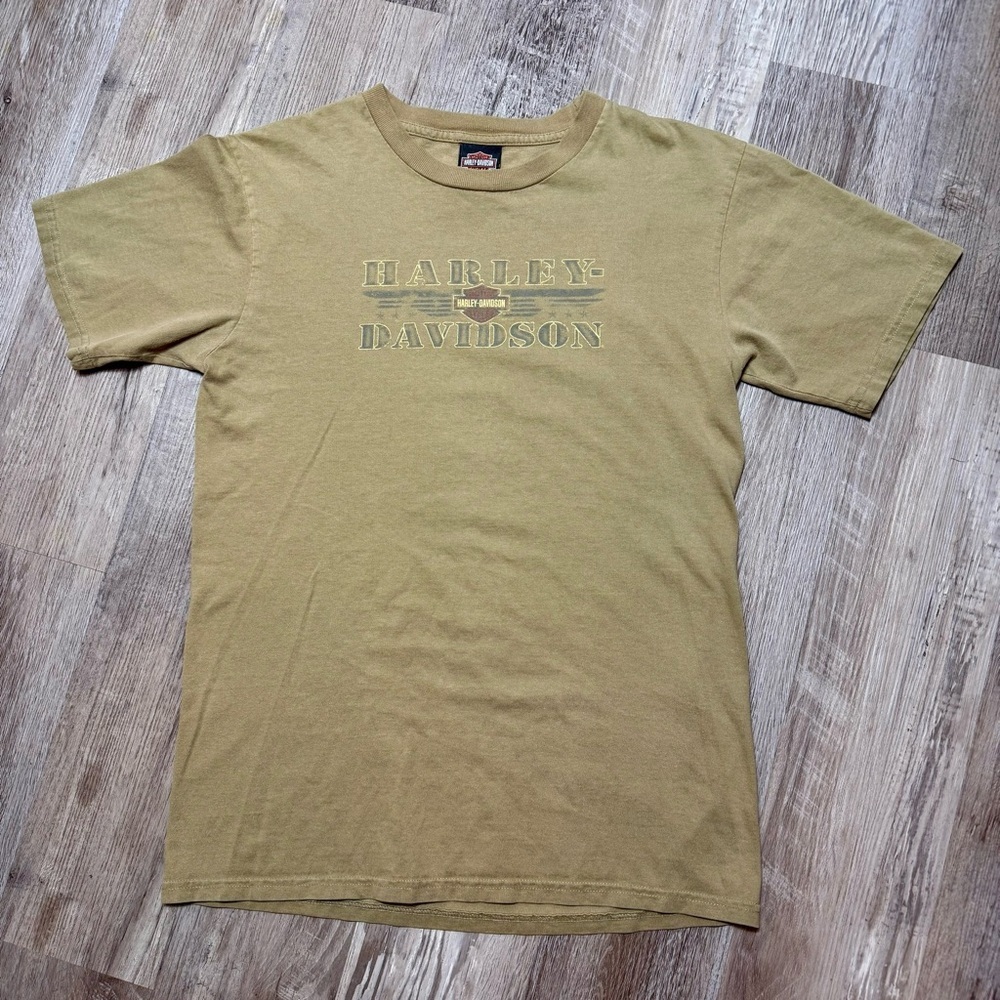 Harley-Davidson Kentucky Olive Graphic T-Shirt y2k Men’s M - Picture 4 of 6
